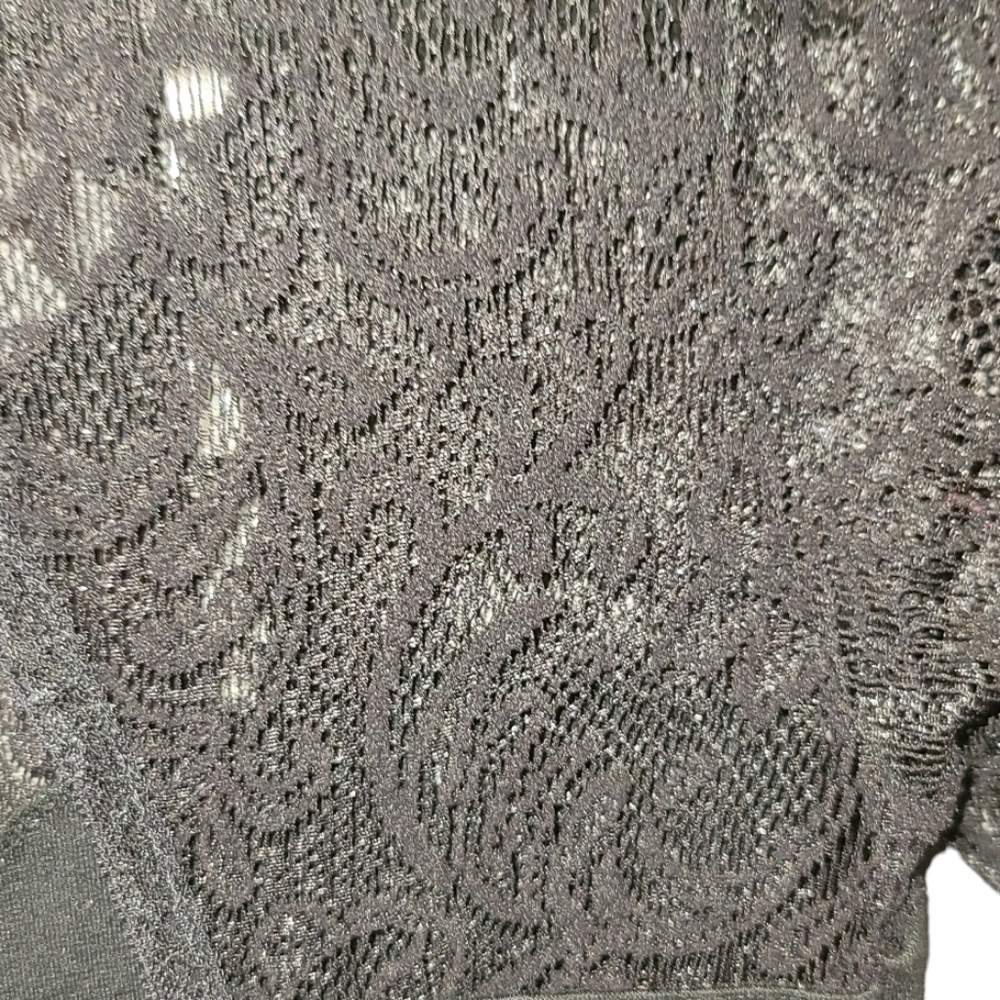 Free People Little Black Dress with Lace Details - Picture 6 of 9
